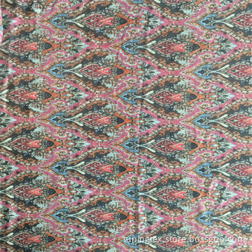 Rayon Big Cashew Print Fabric